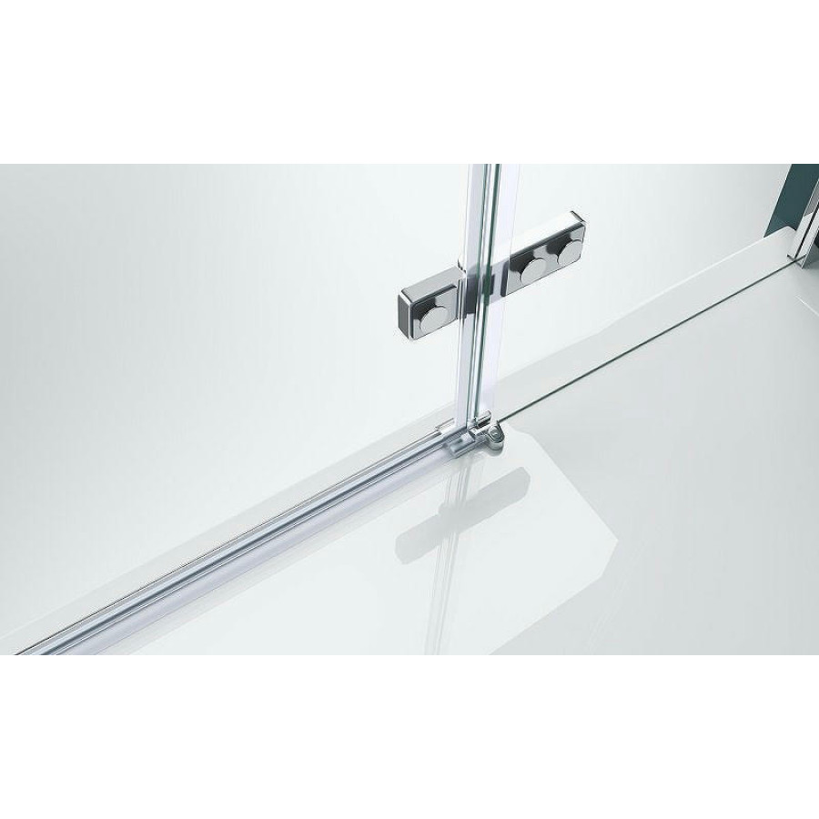 Душевая дверь BelBagno Kraft 90 KRAFT-B-12-60/30-C-Cr-L профиль Хром стекло прозрачное