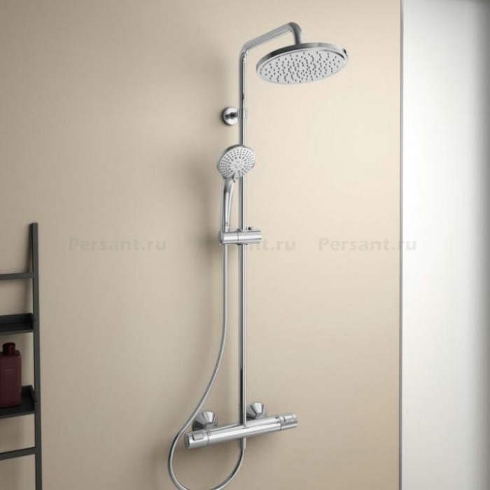 Душевая стойка Ideal Standard Ceratherm T25 A7208AA с термостатом, хром