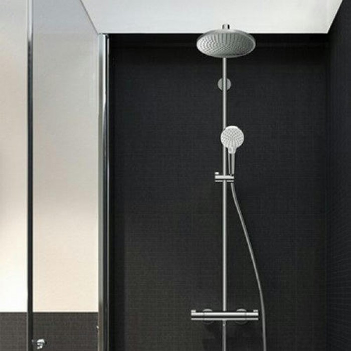 Душевая стойка Hansgrohe Crometta S 240 Showerpipe 27267000 с термостатом