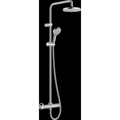 Душевая система c термостатом hansgrohe Vernis Blend Showerpipe 200 1jet 26276000, хром