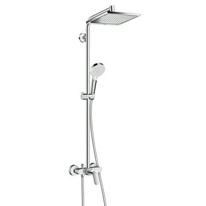 Душевая стойка Hansgrohe Crometta E 240 1jet Showerpipe 27284000