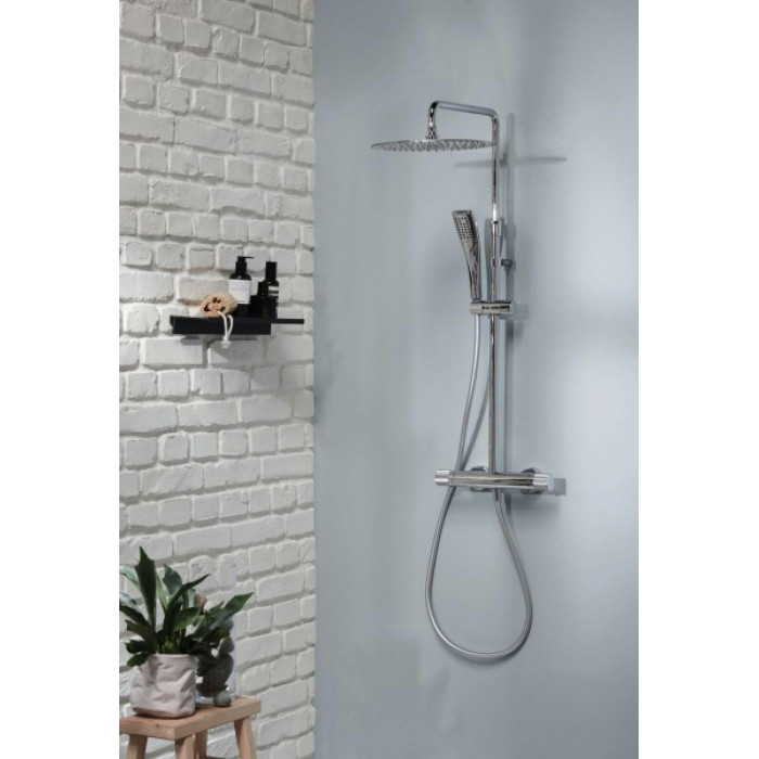 Душевая стойка Jacob Delafon Rivoli E26587-CP термостат хром