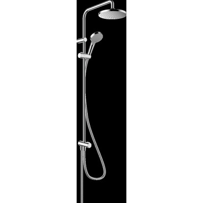 Душевая система hansgrohe Vernis Blend Showerpipe 200 1jet Reno 26099000, EcoSmart, хром