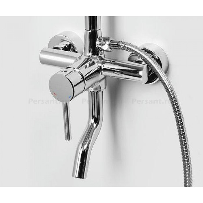 Душевая стойка WasserKRAFT A14401 хром