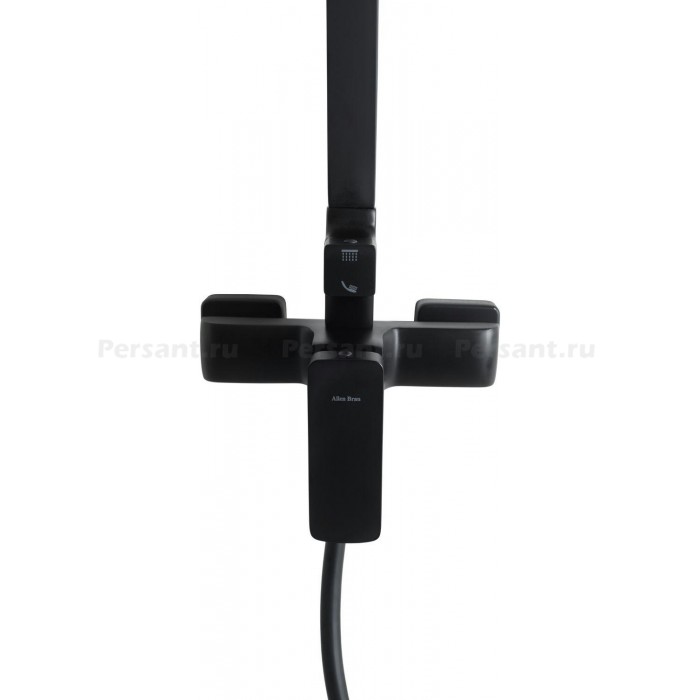 Душевая стойка Allen Brau Infinity 5.21012-31 черная матовая