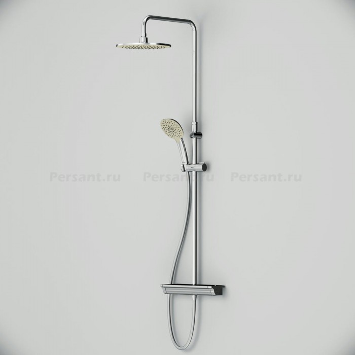 Душевая стойка AM.PM Spirit 2.0 F0770A400 с термостатом, хром