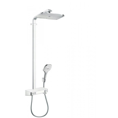 Душевая стойка hansgrohe Showerpipe 360 1jet с ShowerTablet Select 300 27288400 с термостатом