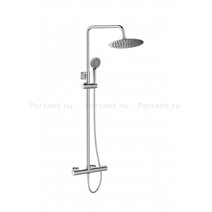 Душевая стойка BelBagno Uno UNO-DOCM-CRM хром