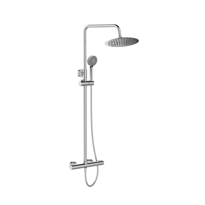 Душевая стойка BelBagno Uno UNO-DOCM-CRM хром