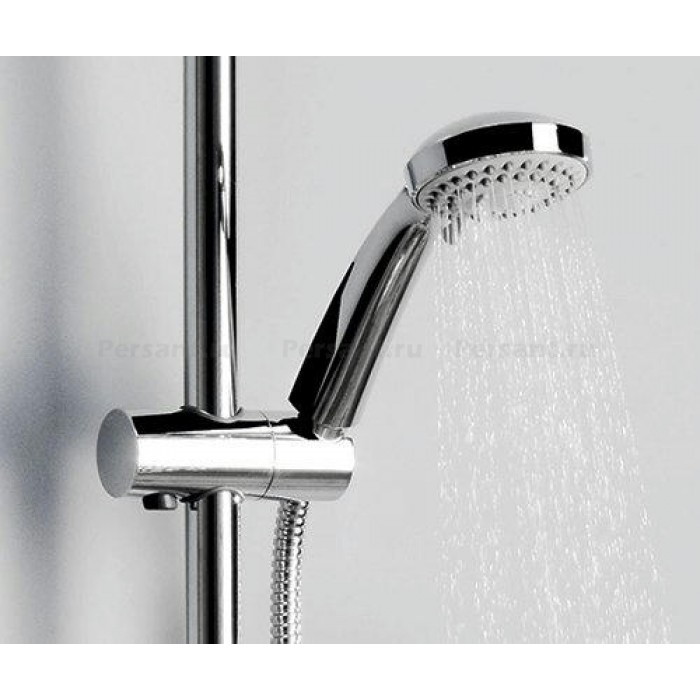 Душевая стойка WasserKRAFT A13302 Thermo с термостатом, хром