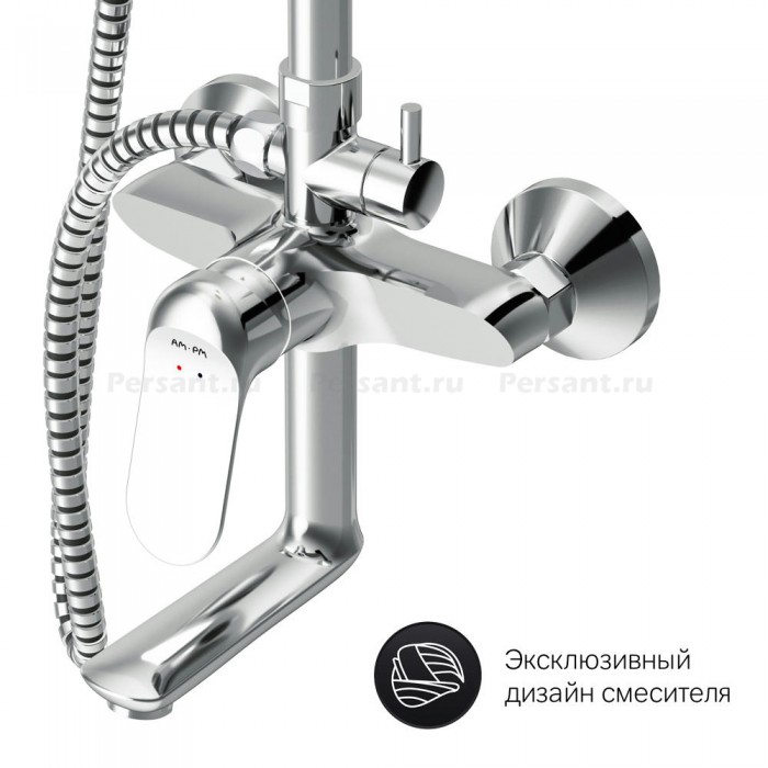 Душевая стойка AM.PM Sunny F0785C900 хром