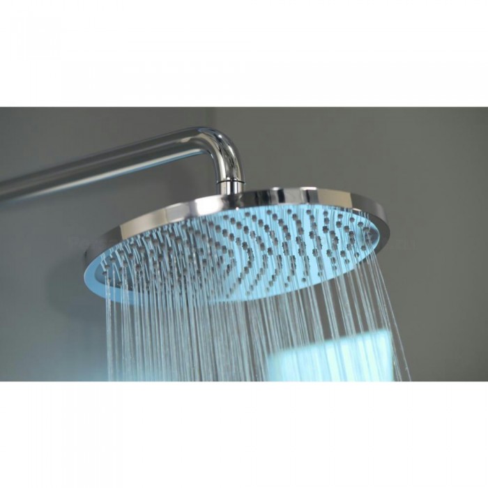 Душевая стойка hansgrohe Crometta S 240 Showerpipe EcoSmart 27268000 с термостатом