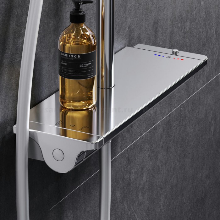 Душевая стойка AM.PM Spirit 2.0 F0770A400 с термостатом, хром