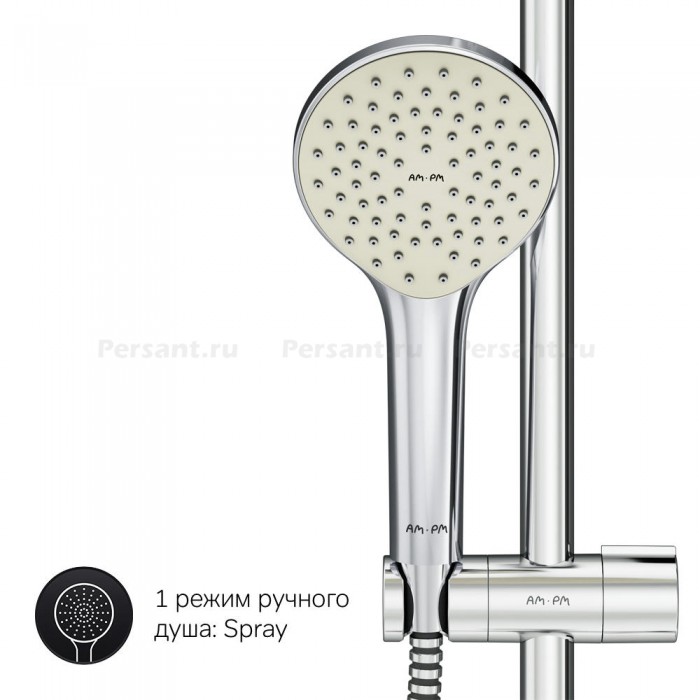 Душевая стойка AM.PM Sunny F0785C800 хром