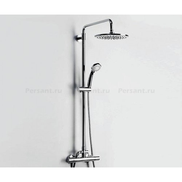 Душевая стойка WasserKRAFT A13302 Thermo с термостатом, хром