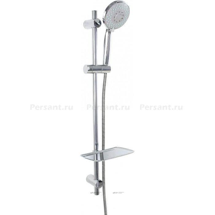 Душевой гарнитур Bravat Waterfall D154CP-2-RUS хром