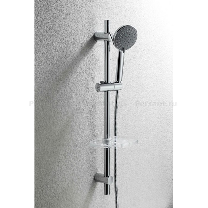 Душевой гарнитур Bravat Waterfall D154CP-2-RUS хром