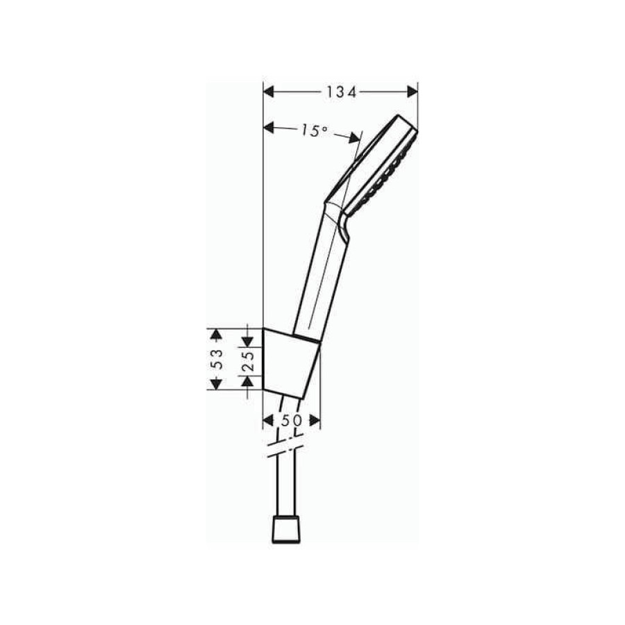 Душевой гарнитур hansgrohe Crometta 1jet 26567400