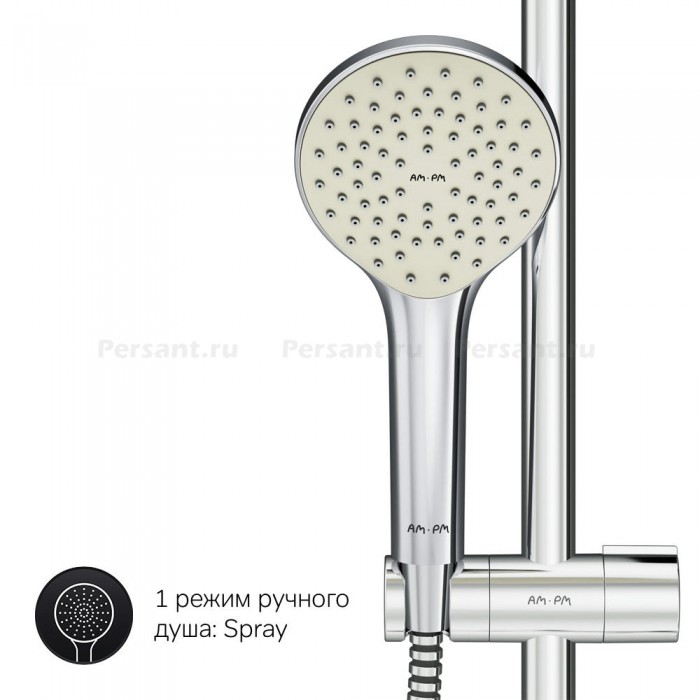 Душевая стойка AM.PM Sunny F0785C900 хром