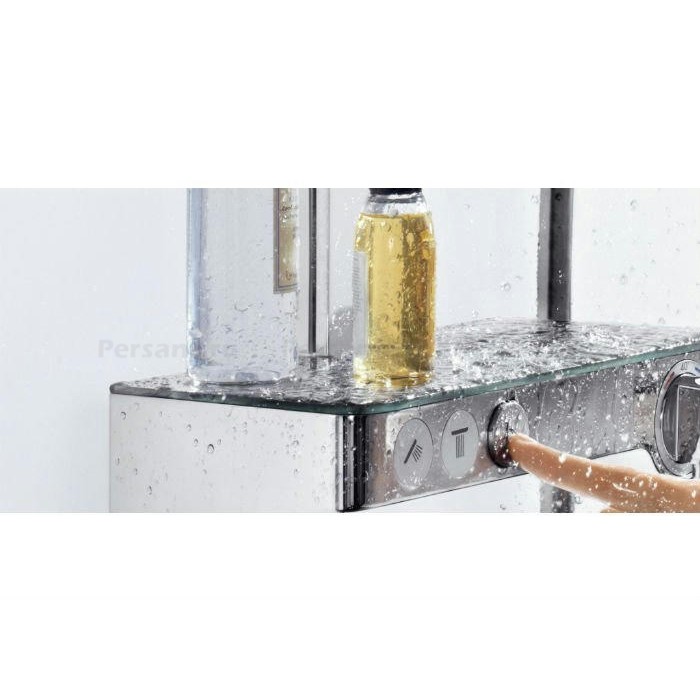 Душевая стойка Hansgrohe Raindance Select E 300 3jet 27127000 с термостатом, хром