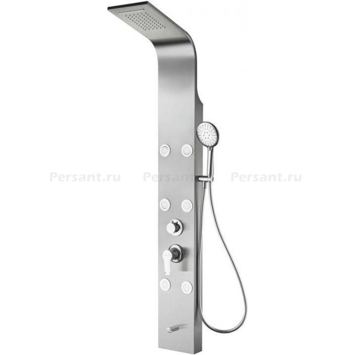 Душевая панель Aquanet Galaxy Matt AP40-02 хром матовый