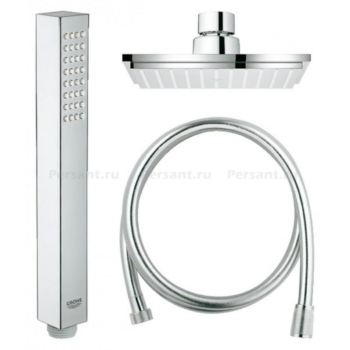 Душевая стойка для душа Grohe Euphoria Cube 27932000 с термостатом, хром