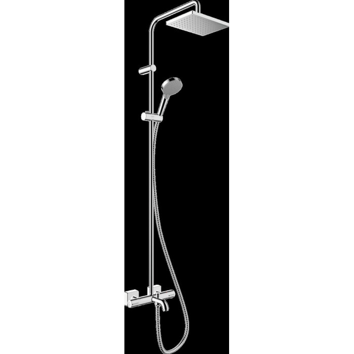 Душевая система c термостатом hansgrohe Vernis Shape Showerpipe 230 1jet 26284000, хром