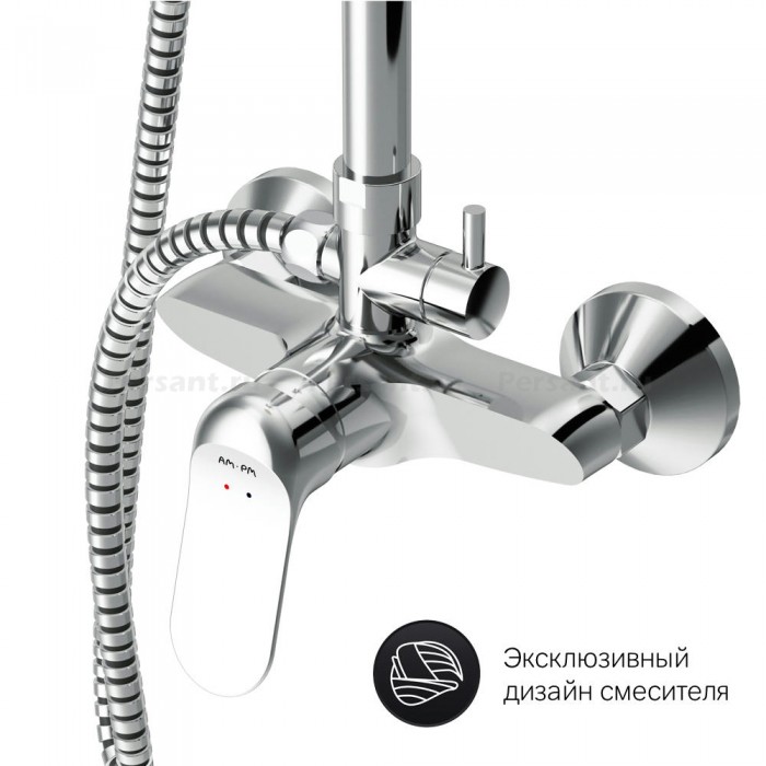 Душевая стойка AM.PM Sunny F0785C800 хром