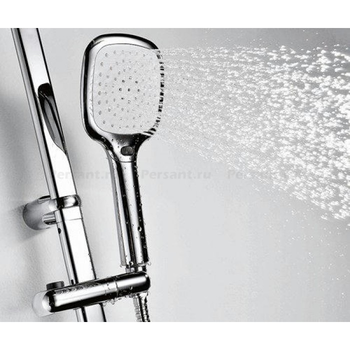 Душевая система WasserKRAFT A042 без смесителя, хром