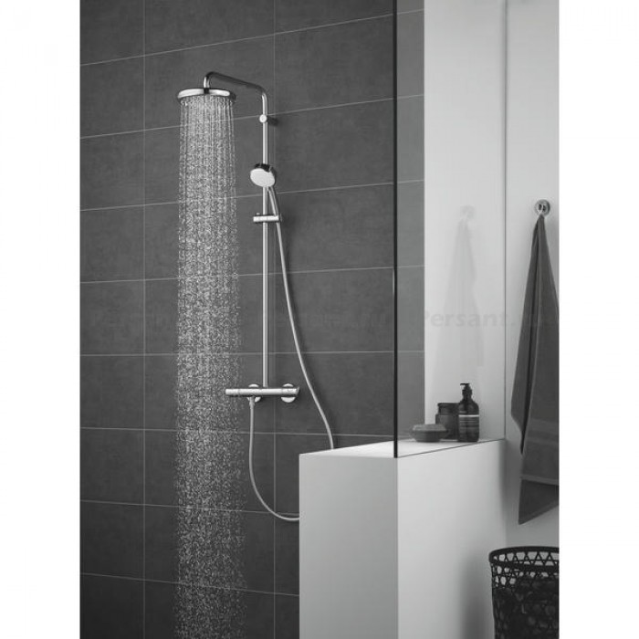 Душевая стойка Grohe Tempesta Cosmopolitan System 210 27922001 с  термостатом, хром