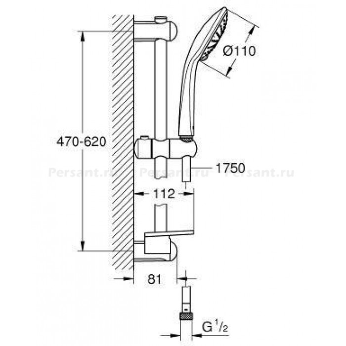Душевой гарнитур Grohe Euphoria Duo 27230001