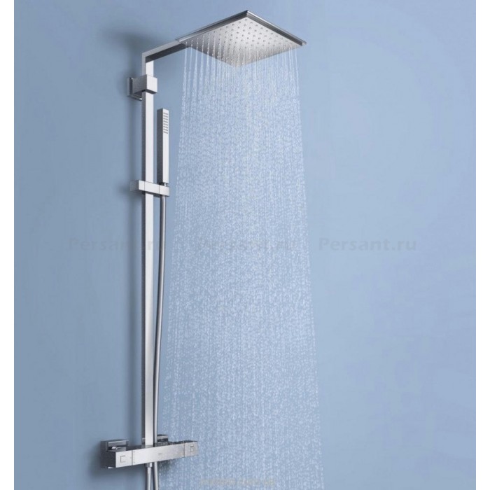Душевая стойка для душа Grohe Euphoria Cube 27932000 с термостатом, хром