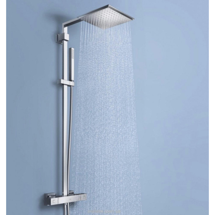 Душевая система с термостатом для душа Grohe Euphoria Cube 27932000