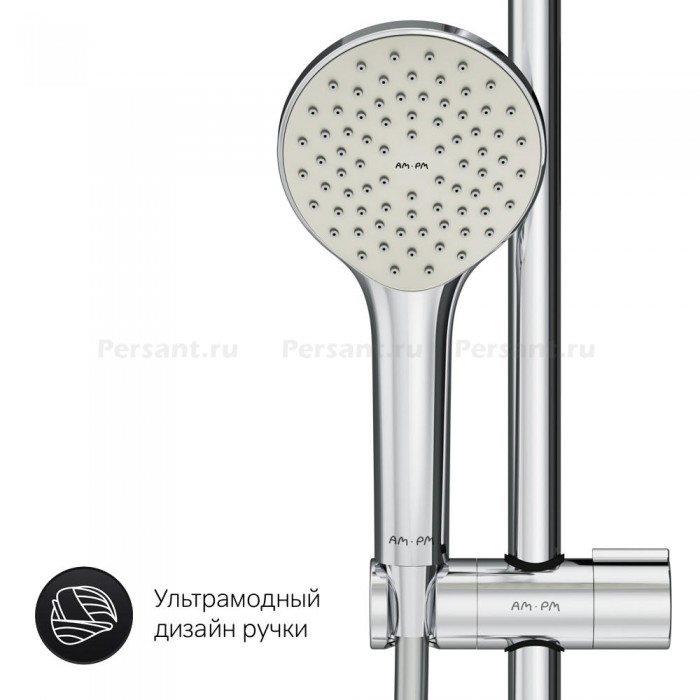Душевая система AM.PM X-Joy F40885A24 со смесителем для душа хром