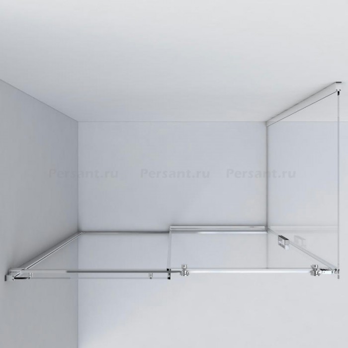 Душевой уголок Vincea Como Soft 120х80 VSR-1CS8012CL профиль хром стекло прозрачное