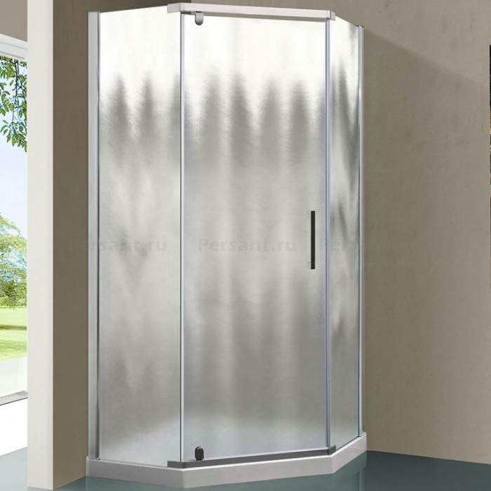Душевой уголок Vincea Stresa 100x100 VSP-1S100CH профиль хром, стекло шиншилла