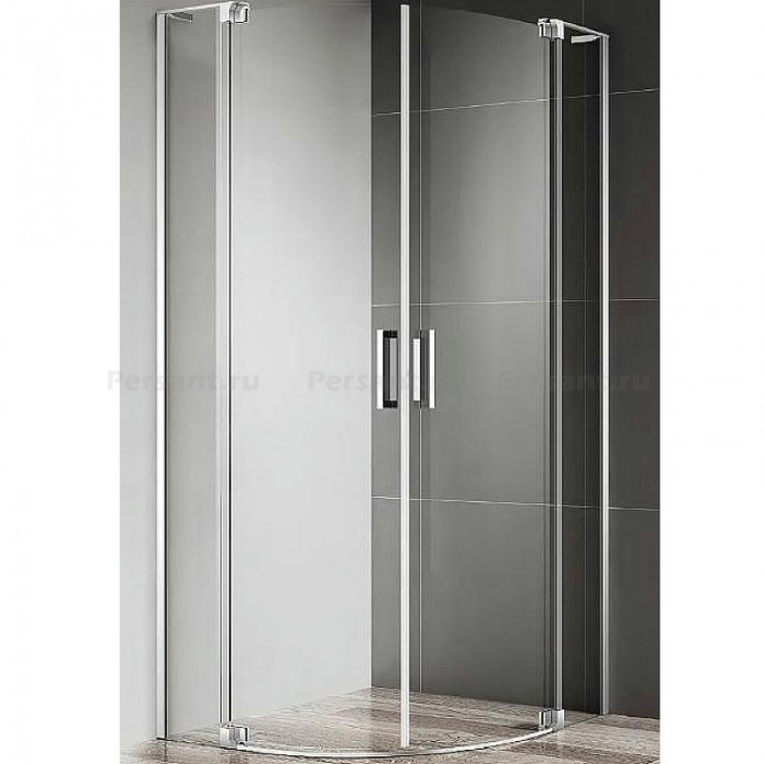 Душевой уголок Cezares Slider 85x85 SLIDER-R-2-80/90-C-Cr профиль Хром стекло прозрачное