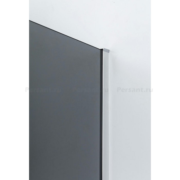 Душевой уголок Cezares Slider 95x95 SLIDER-R-2-90/100-GRIGIO-Cr профиль хром стекло серое
