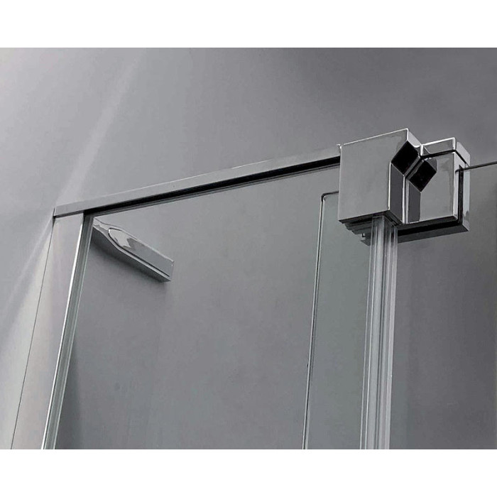 Душевой уголок Cezares Slider 95x95 SLIDER-A-2-90/100-GRIGIO-Cr профиль Хром стекло серое