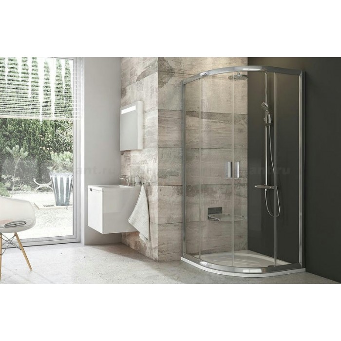 Душевой уголок Ravak Blix BLCP4-80 80x80 3B240C00Z1 профиль Хром стекло Transparent