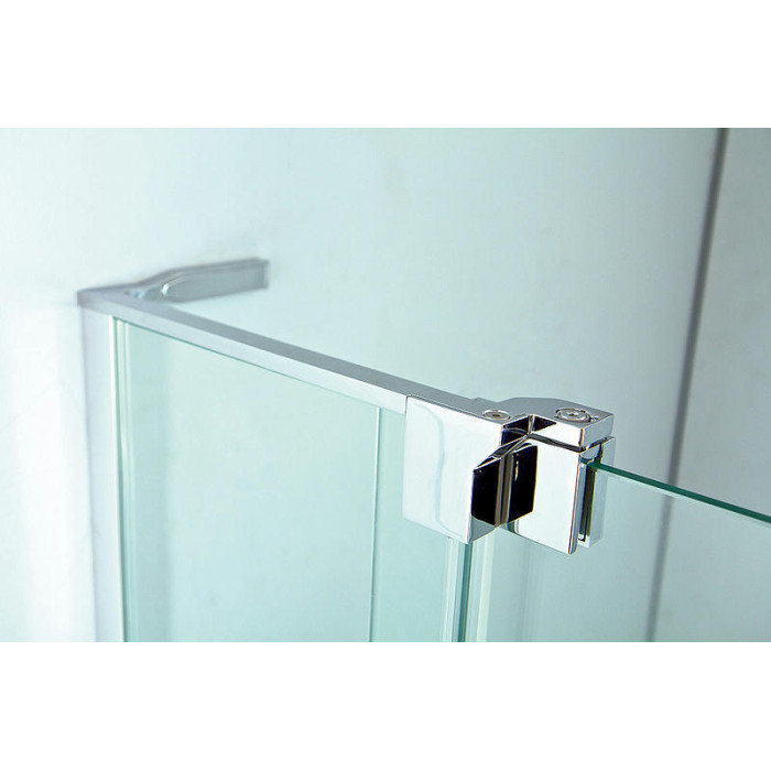 Душевой уголок Cezares Slider 95x95 SLIDER-A-2-90/100-GRIGIO-Cr профиль Хром стекло серое