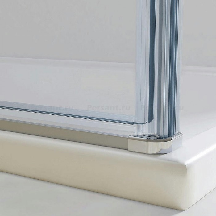 Душевой уголок Vincea Extra 90/100х100 VSR-1E901010CL профиль хром, стекло прозрачное