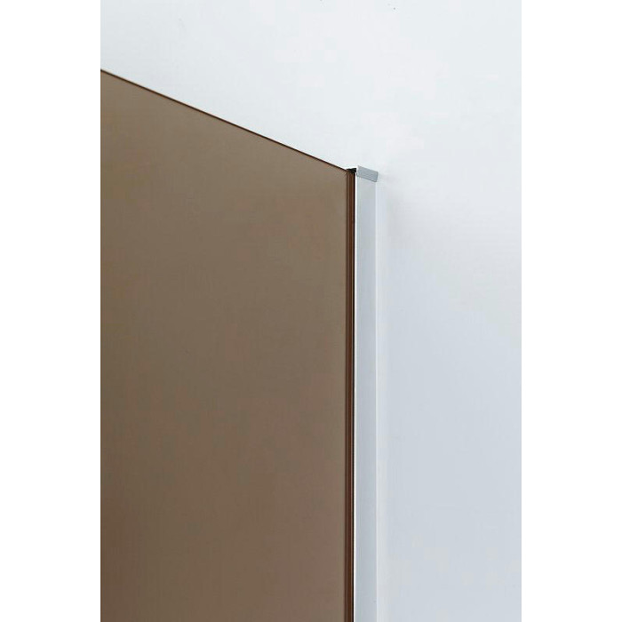 Душевой уголок Cezares Slider 85x85 SLIDER-A-2-80/90-BR-Cr профиль Хром стекло бронзовое