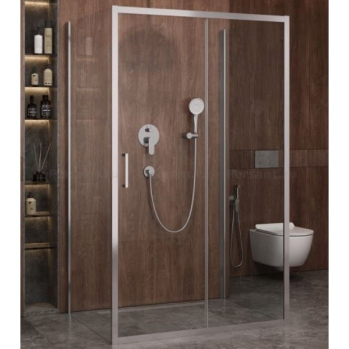 Душевой уголок Cezares Molveno 160x90 MOLVENO-AH-12-160/90-C-Cr-IV профиль хром стекло прозрачное