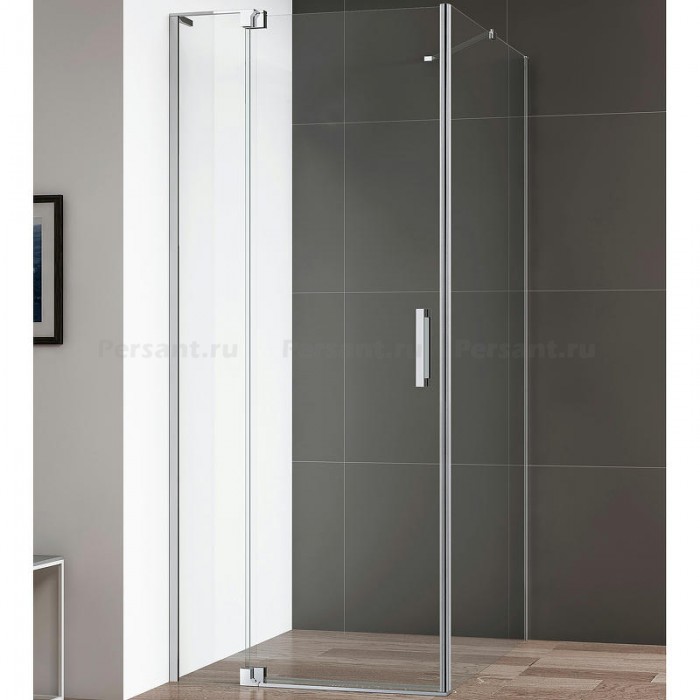 Душевой уголок Cezares Slider 110x100 SLIDER-AH-1-100-100/110-C-Cr профиль хром стекло прозрачное
