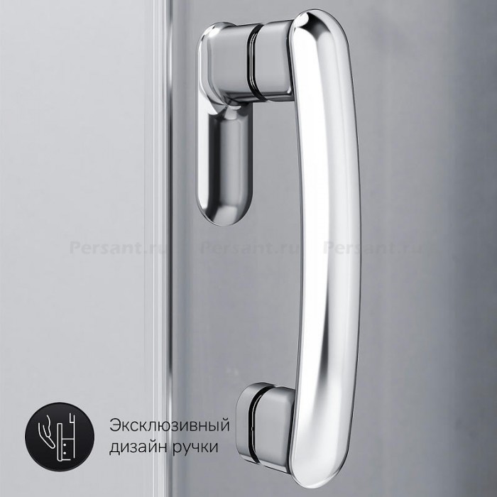 Душевой уголок AM.PM Like  90x90 W83UG-315-090CG профиль хром, стекло тонированное