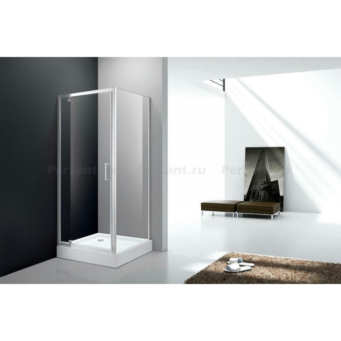 Душевой уголок Cezares Molveno 100x100 MOLVENO-A-1-100-C-Cr-IV профиль хром стекло прозрачное