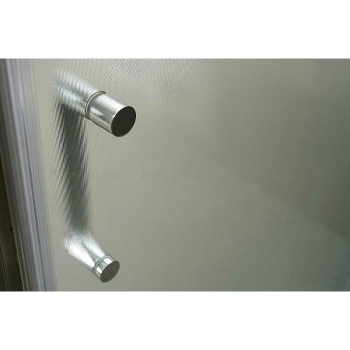 Душевой уголок BelBagno Uno 80х80 UNO-195-A-2-80-P-Cr профиль Хром стекло рифленое