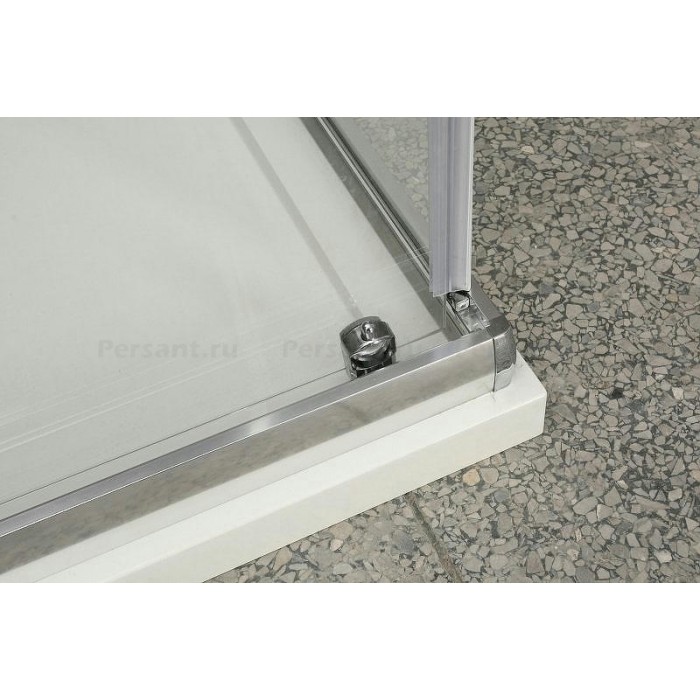 Душевой уголок BelBagno Uno 120х100 UNO-AH-1-120/100-C-Cr профиль Хром стекло прозрачное