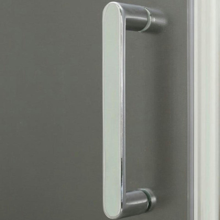 Душевой уголок BelBagno Unique 100х75 UNIQUE-AH-2-100/115-75/90-C-Cr профиль хром стекло прозрачное